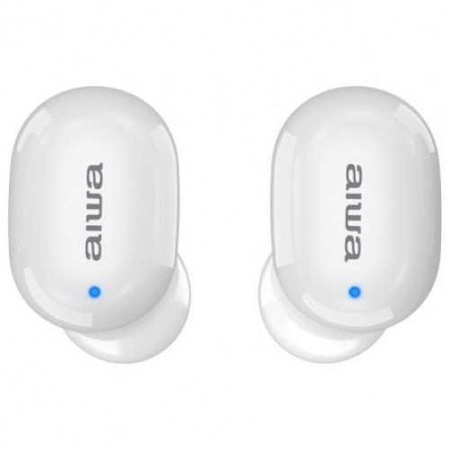 Auriculares Bluetooth Aiwa EBTW-150 con estuche de carga/ Autonomía 3h/ Blancos