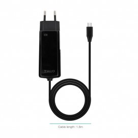 Cargador De Pared Tooq Tqlc-Usbcgan65Pd-C 65W Gan Usb Tipo C Negro