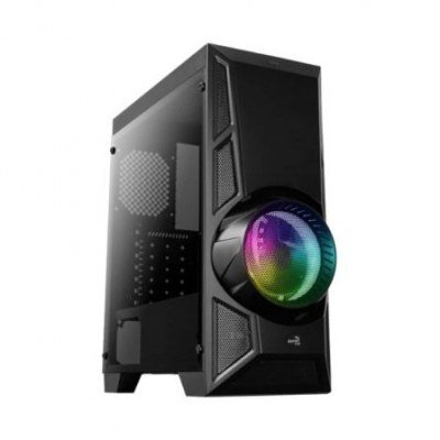 CAJA SEMITORRE AEROCOOL AEROENGINERGB NEGRA - USB 3.0/2* USB 2.0 - LED RGB EN FRONTAL - ATX/MICRO ATX/MINI ATX - SOPORTA REFRIGERACIÓN LÍQUIDA
