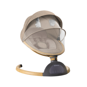 Columpio eléctrico de lado a lado Ashlee Kikkaboo Beige