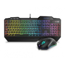 T+ratón Krom Krusher Sp Rgb Usb Negro