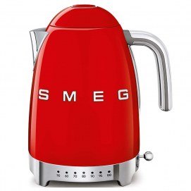 Hervidor Smeg KLF04RDEU, 1.7 litros, 2400W, rojo