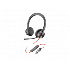 AUDÍFONOS POLY BLACKWIRE 8225 USB-A CON CANCELACIÓN DE RUIDO