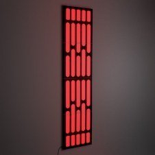 Lámpara panel decorativa paladone star wars estrella de la muerte