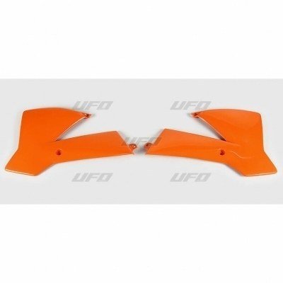 Plásticos laterales de radiador UFO KTM naranja KT03072-127 KT03072#127