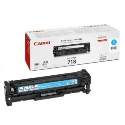 Canon 718 Cyan Cartucho de Toner Original - 2661B002