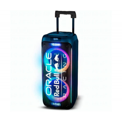 Altavoz portátil Red Bull Racing RB-SK220 Party Podium - Bluetooth | Color azul | Efectos de iluminación | Portátil