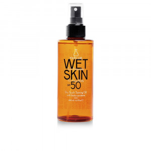 WET SKIN aceite bronceador en seco SPF50 200 ml