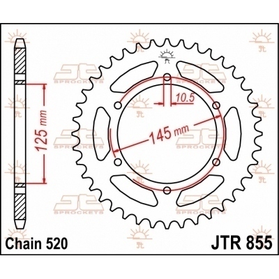 Corona JT SPROCKETS JTR855.46