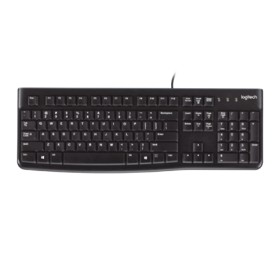 TECLADO K120 USB NEGRO INGLES (US)