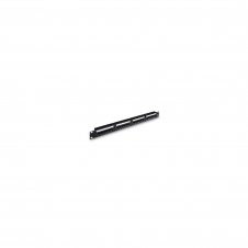 AISENS A141-0307 PATCH PANEL 24 PUERTOS 19P 1U PARA RJ45 CAT 5E DUAL IDC PARA CABLES CALIBRE 26 24 23 22 AWG