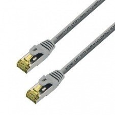 Cable de Red RJ45 S/FTP Aisens A146-0334/ Cat.7/ 1m/ Gris