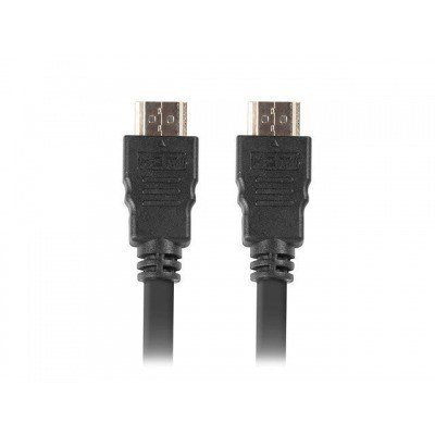 CABLE HDMI LANBERG MACHO/MACHO V1.4 ALTA VELOCIDAD 0.5M NEGRO