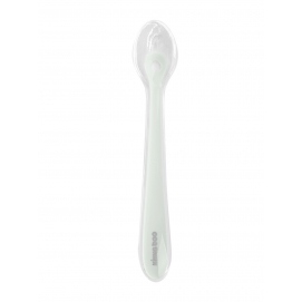 KIKKA BOO Cuchara de silicona con estuche 1und Menta
