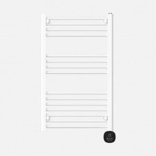Toallero Electrico Scuti Blanco 500w 3modos Display Tactil Anti-hielo Temporizador 89x52x9cm