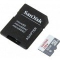 SanDisk Ultra - Tarjeta de memoria flash (adaptador microSDHC a SD Incluido) - 32 GB - Class 10 - microSDHC UHS-I