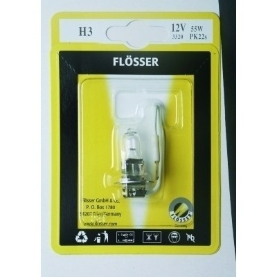 Bombillas halógenas para foco delantero FLOSSER 3320