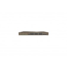 IP-COM Networks G5328P-24-410W switch Gestionado L3 Gigabit Ethernet (10/100/1000) Energía sobre Ethernet (PoE) 1U Negro