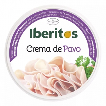 Crema de Pavo Iberitos 250Grs