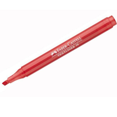 FABER-CASTELL Marcador fluorescente Textliner 38 rojo