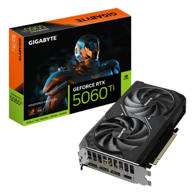 Tarjeta grafica gigabyte rtx 5060ti eagle max oc 8gb gddr7 - 3x dp - 1x hdmi