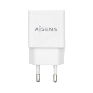 AISENS - CARGADOR USB 10W ALTA EFICIENCIA, 5V/2A, BLANCO