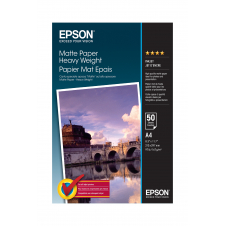 Papel Epson Matte Paper Heavy Weight - A4 - 50 hojas C13S041256