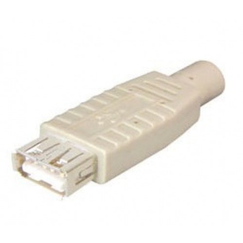 Conector USB A hembra para soldar