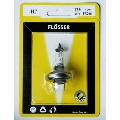 Bombillas halógenas para foco delantero FLOSSER 207010PK