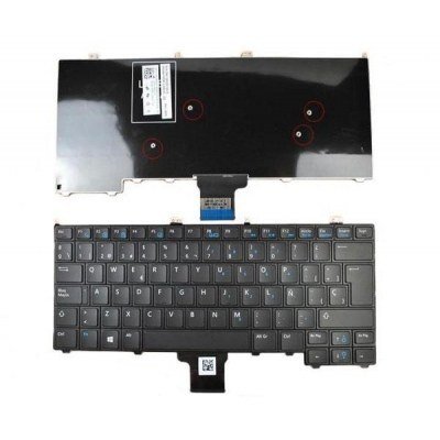 Teclado compatible para portátil DELL Latitude e7440 / e7420 / e7240