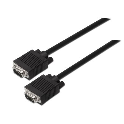 Cable SVGA Aisens A113-0069/ VGA Macho - VGA Macho/ 3m/ Negro