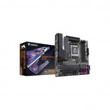 GIGABYTE B650M AORUS ELITE Placa base - Compatible con procesadores AMD Ryzen 9000, VRM de 12+2+2 fases, hasta 8000 MHz DDR5, 1xPCIe 5.0 + 1xPCIe 4.0