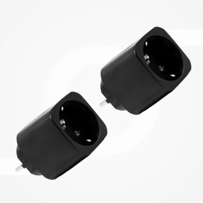 Shelly Plug PM Gen3 (Negro) 2 Pcs