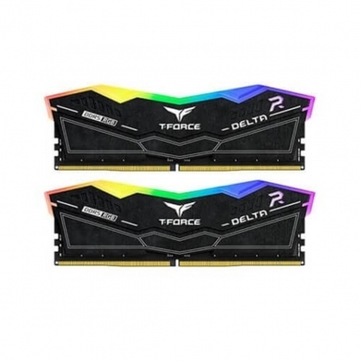 Memoria ram ddr5 32gb 2 x 16gb teamgroup delta - 5600mhz - pc5 44800 - black rgb - cl32 - 1.2v