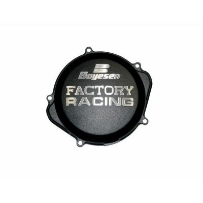 BOYESEN Factory Racing Clutch Cover Black Yamaha YZ250F/WR250F CC-37AB