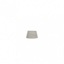 Pantalla Salma Pinza Cemento Gris 10dx8dx8h Conica Abierta