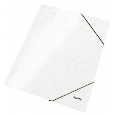 CARPETA SOLAP.LEITZ WOW CART. A4 BLANCO - Pack de 10 unidades