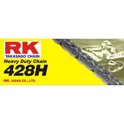 Heavy Duty (H) M428H Chain RK 428HSB-130-CL