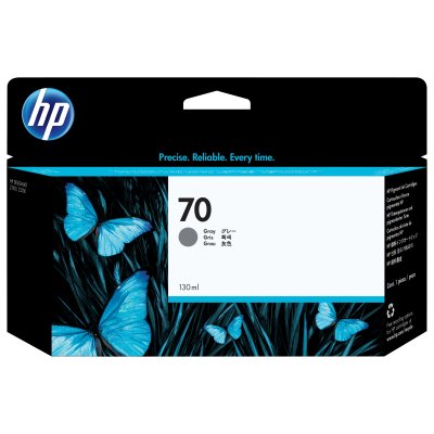 Cartucho de tinta 70 gris de 130 ml