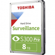 DISCO DURO TOSHIBA S300 PRO 8TB 7200RPM SATA 3.5” CCTV 64 CÁMARAS