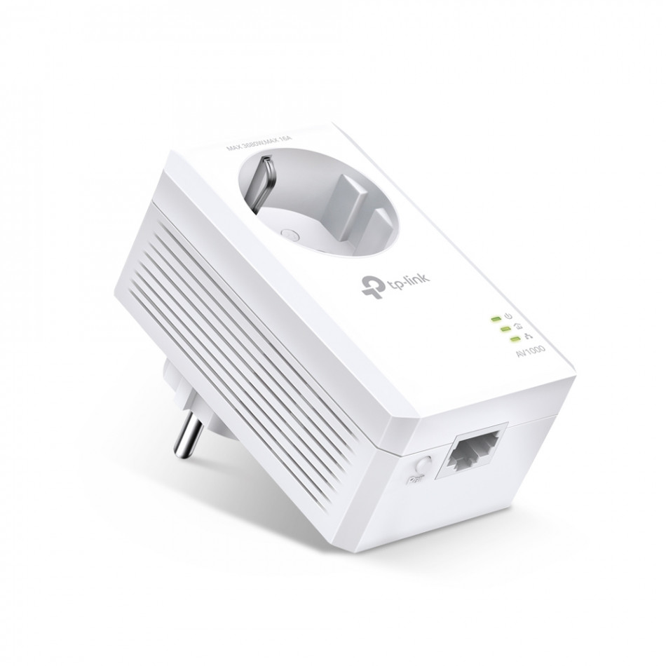 TP-Link - TL-PA7017P adaptador de red PowerLine 1000 Mbit/s Ethernet Blanco 1 pieza(s)