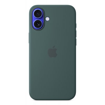 Funda de silicona con MagSafe para el iPhone 16 Plus - Verde lago