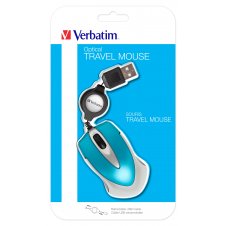 Raton Verbatim Go Mini ratón Ambidextro USB tipo A Í?ptico 1000 DPI 49022
