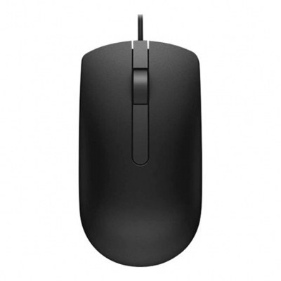 Mouse raton dell ms116 optico botones + scroll 1000ppp usb negro