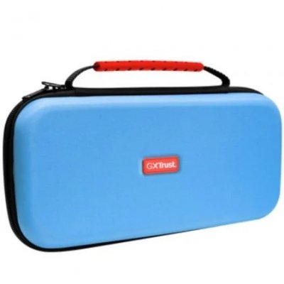 Funda rígida Trust Gaming GXT 1251 XL - Para Nintendo Switch 2 | Protección resistente | Color azul | Formato XL