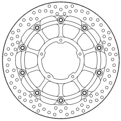 Disco flotante Halo Series MOTO-MASTER 113229