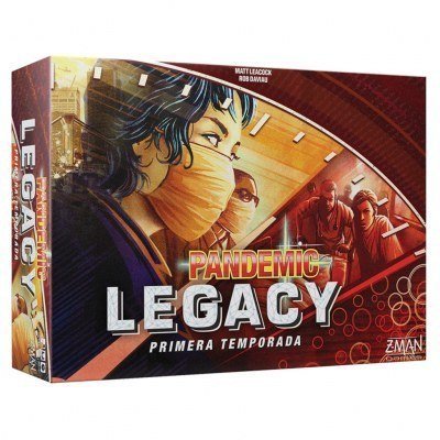 Juego de mesa pandemic legacy primera temporada (caja roja) pegi 14