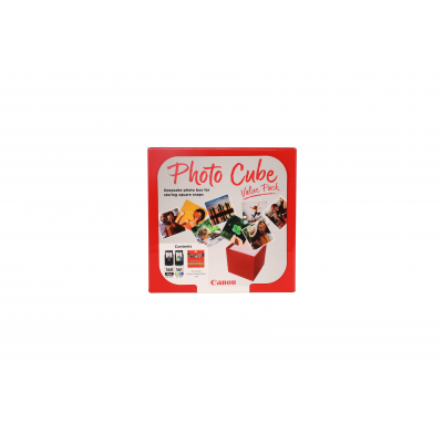 CANON Pack 2 PG560/CL561 Photo Cube Value Pack + Photo Paper PP-201 40SHE