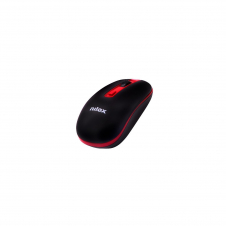 Nilox Raton inalambrico 1000dpi optico negro rojo