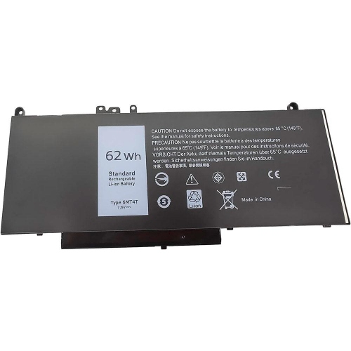 Batería para portátil Dell Latitude E5470 / 7.6V / 62Wh / 6MT4T
